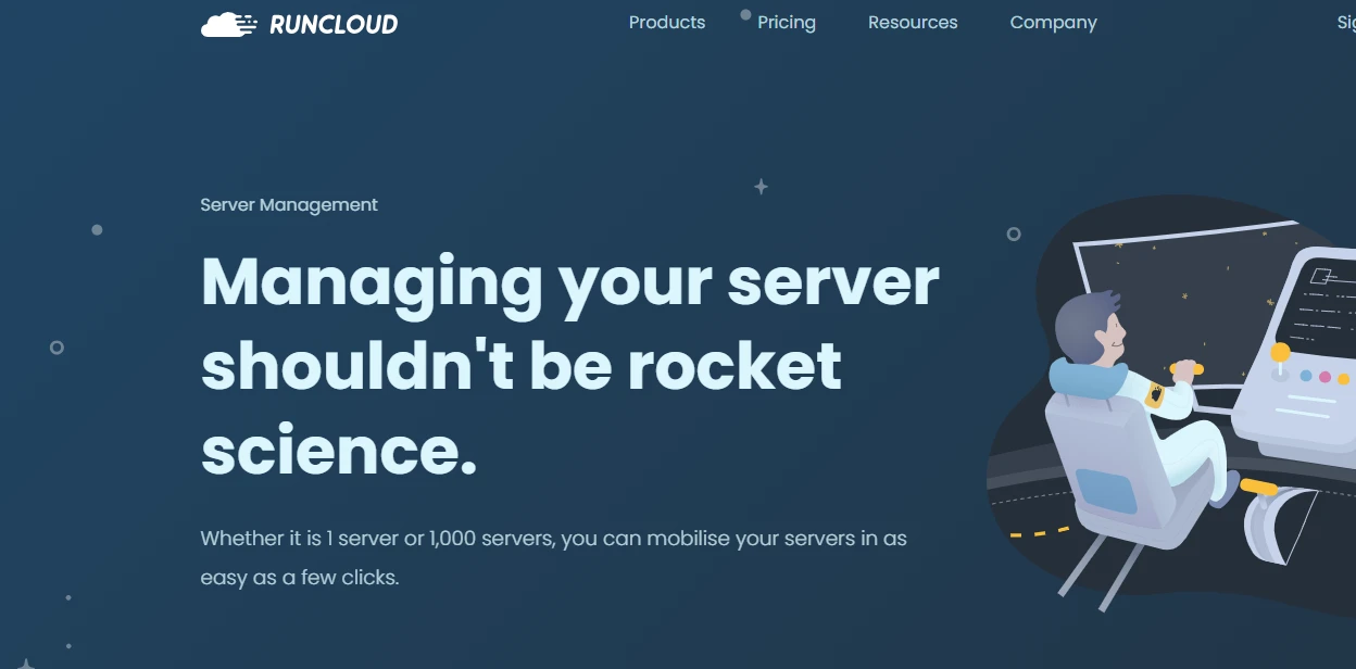 runcloud- fastest wordpress hosting