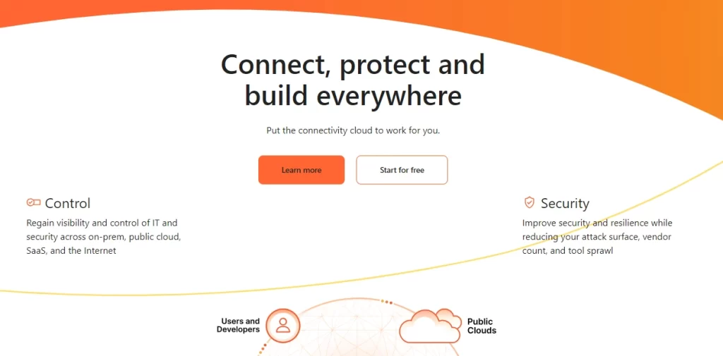 Cloudflare CDN global network illustration